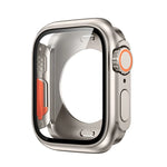 Thay đổi sang vỏ đồng hồ PC lai phim bảo vệ toàn diện Ultra 49mm, Dành cho Apple Watch Series 6 / 5 / 4 / SE 44mm, Dành cho Apple Watch Series 6 / 5 / 4 / SE 40mm, Dành cho Apple Watch Series 9 / 8 / 7 45mm, Dành cho Apple Watch Series 9 / 8 / 7 41mm