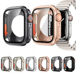 Thay đổi sang vỏ đồng hồ PC lai phim bảo vệ toàn diện Ultra 49mm, Dành cho Apple Watch Series 6 / 5 / 4 / SE 44mm, Dành cho Apple Watch Series 6 / 5 / 4 / SE 40mm, Dành cho Apple Watch Series 9 / 8 / 7 45mm, Dành cho Apple Watch Series 9 / 8 / 7 41mm