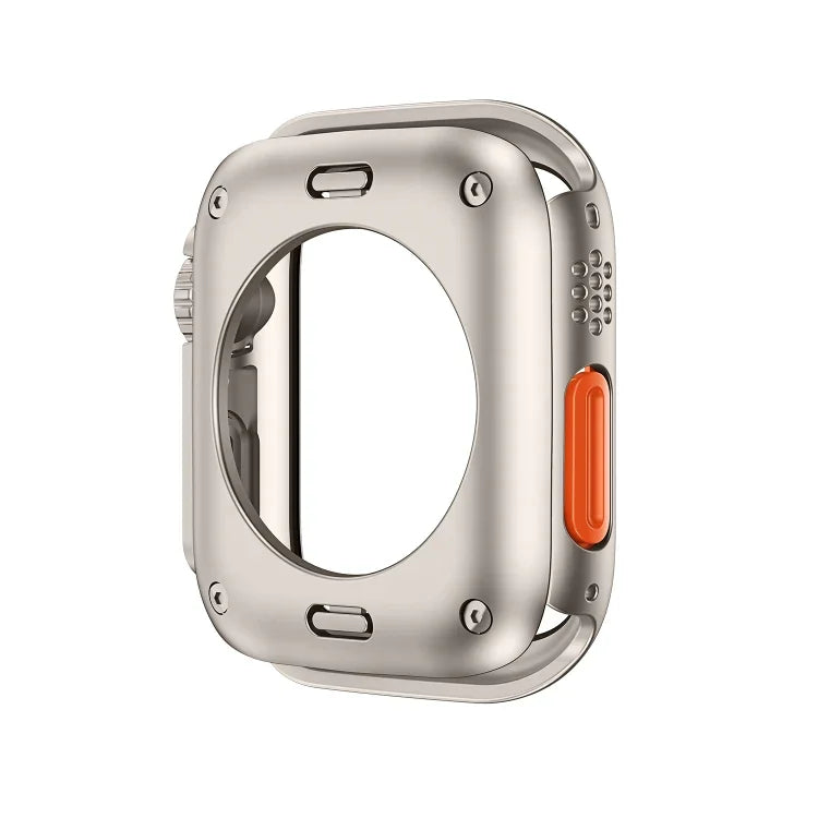 Thay đổi sang vỏ đồng hồ PC lai phim bảo vệ toàn diện Ultra 49mm, Dành cho Apple Watch Series 6 / 5 / 4 / SE 44mm, Dành cho Apple Watch Series 6 / 5 / 4 / SE 40mm, Dành cho Apple Watch Series 9 / 8 / 7 45mm, Dành cho Apple Watch Series 9 / 8 / 7 41mm