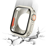 Thay đổi sang vỏ đồng hồ PC lai phim bảo vệ toàn diện Ultra 49mm, Dành cho Apple Watch Series 6 / 5 / 4 / SE 44mm, Dành cho Apple Watch Series 6 / 5 / 4 / SE 40mm, Dành cho Apple Watch Series 9 / 8 / 7 45mm, Dành cho Apple Watch Series 9 / 8 / 7 41mm
