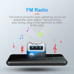 Máy ghi âm thông minh đa chức năng M15, máy nghe nhạc MP3 âm thanh HiFi Walkman, 4GB, 8GB, 16GB, 32GB
