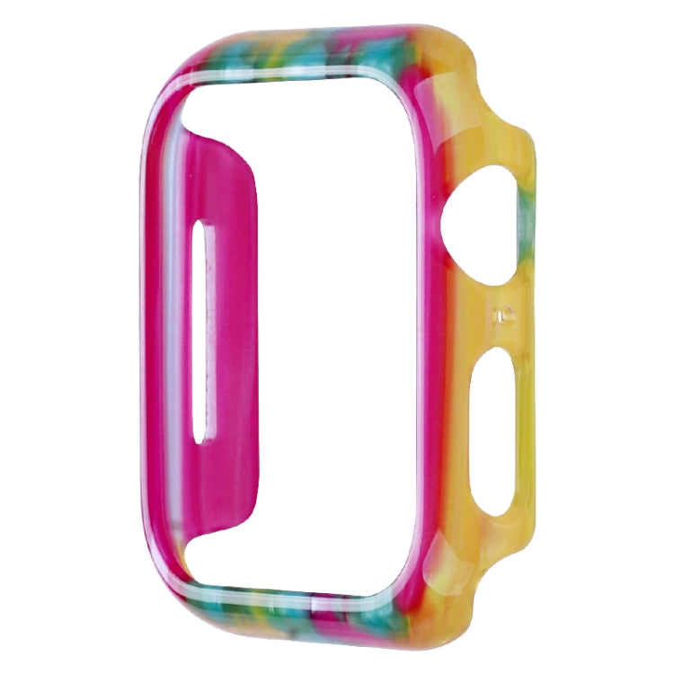 Ốp đồng hồ PC resin in họa tiết, dành cho Apple Watch Series 6 / 5 / 4 / SE 44mm, dành cho Apple Watch Series 6 / 5 / 4 / SE 40mm, dành cho Apple Watch Ultra 2 / Ultra 49mm, dành cho Apple Watch Series 8 / 7 45mm