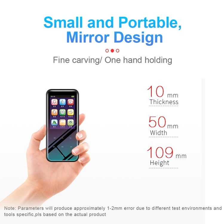 Máy ghi âm thông minh đa chức năng M15, máy nghe nhạc MP3 âm thanh HiFi Walkman, phiên bản Bluetooth, 4GB, 8GB, 16GB, 32GB