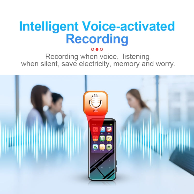Máy ghi âm thông minh đa chức năng M15, máy nghe nhạc MP3 âm thanh HiFi Walkman, phiên bản Bluetooth, 4GB, 8GB, 16GB, 32GB