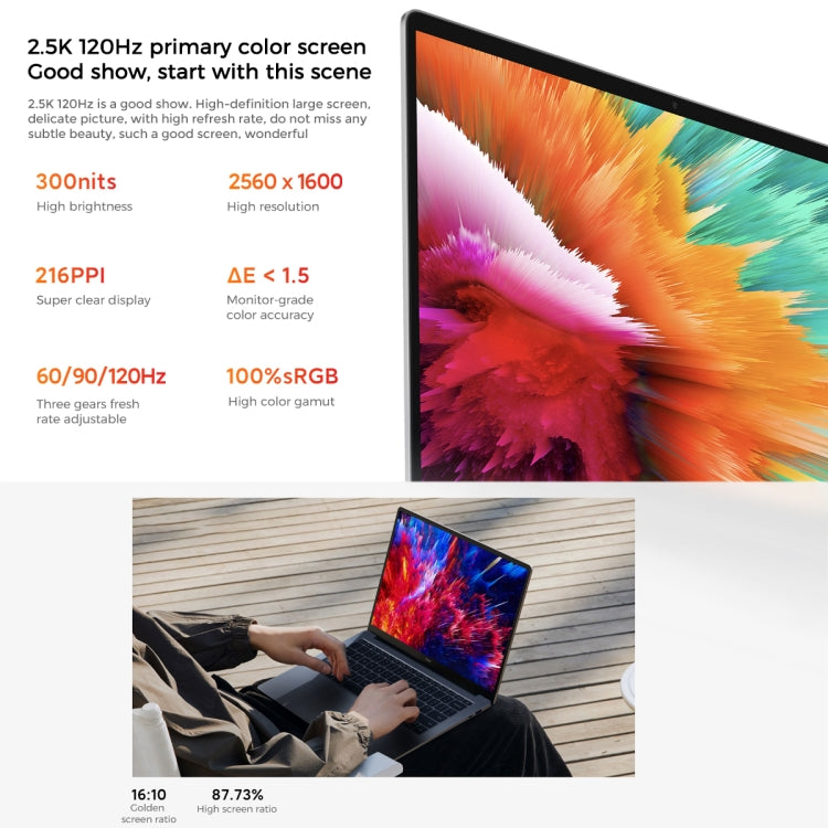 Laptop Xiaomi RedmiBook Pro 14 inch, Windows 11 Home phiên bản Trung Quốc, Intel thế hệ 12 Core i7-12650H mười nhân, đồ họa rời MX550, i7-12650H MX550