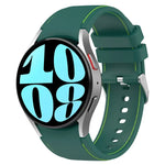 Dây đồng hồ da silicone, dành cho Samsung Galaxy Watch 6 / 6 Classic