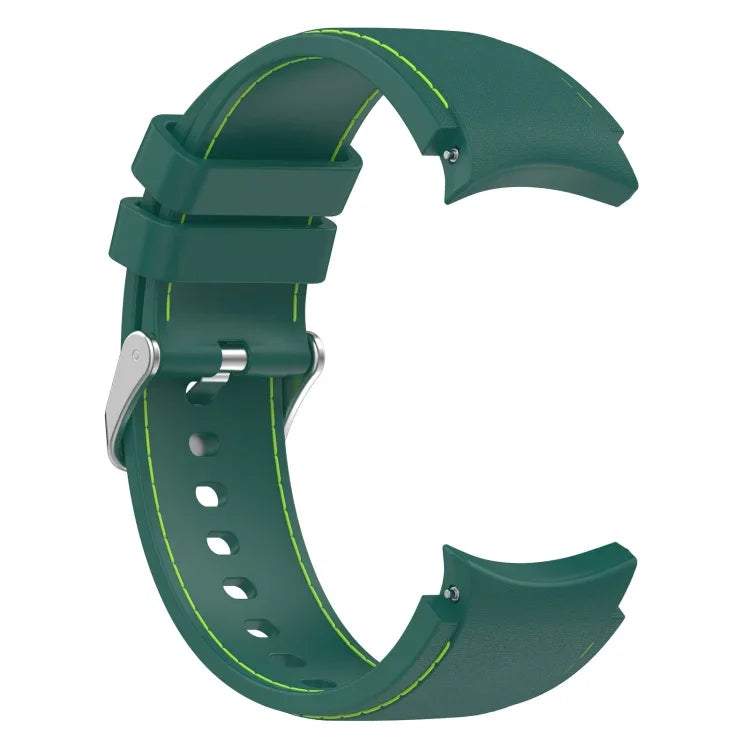 Dây đồng hồ da silicone, dành cho Samsung Galaxy Watch 6 / 6 Classic