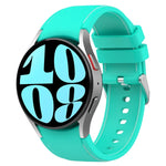 Dây đồng hồ da silicone, dành cho Samsung Galaxy Watch 6 / 6 Classic