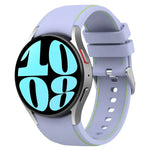 Dây đồng hồ da silicone, dành cho Samsung Galaxy Watch 6 / 6 Classic