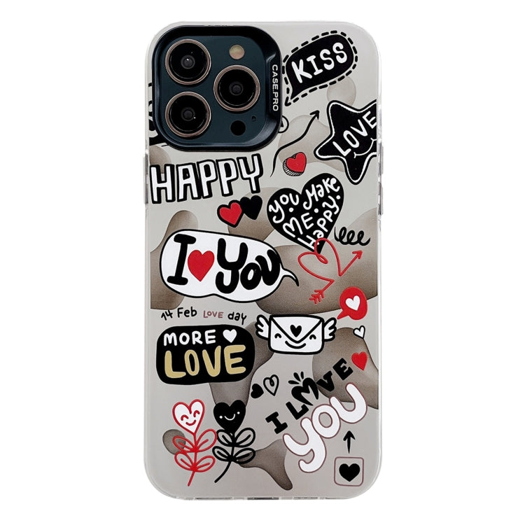 Electroplated Silver Series PC Protective Phone Case, For iPhone 14 Pro Max, For iPhone 13 Pro Max