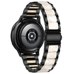 Dây đồng hồ kim loại ba hạt nhựa, dành cho Samsung Galaxy Watch 6 / 6 Classic