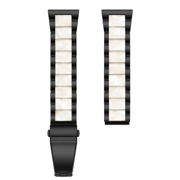 Dây đồng hồ kim loại ba hạt nhựa, dành cho Samsung Galaxy Watch 6 / 6 Classic