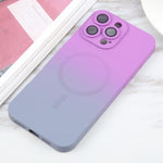 Ốp lưng điện thoại silicone TPU lỏng chuyển màu MagSafe, Dành cho iPhone 17e / 16e, Dành cho iPhone 17 Pro Max, Dành cho iPhone 17 Pro, Dành cho iPhone 17, Dành cho iPhone Air, Dành cho iPhone 16 Pro Max, Dành cho iPhone 16 Pro, Dành cho iPhone 16 Plus