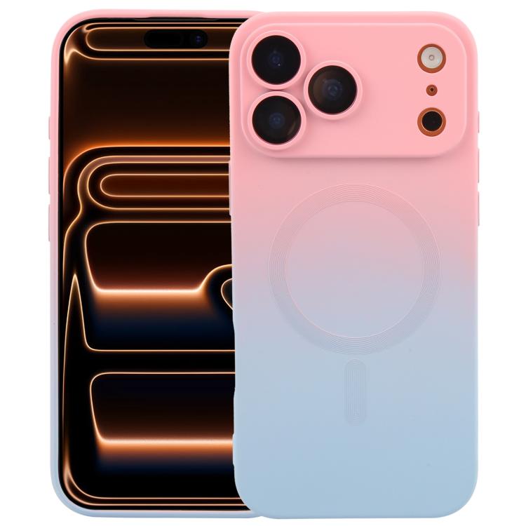 Ốp lưng điện thoại silicone TPU lỏng chuyển màu MagSafe, Dành cho iPhone 17e / 16e, Dành cho iPhone 17 Pro Max, Dành cho iPhone 17 Pro, Dành cho iPhone 17, Dành cho iPhone Air, Dành cho iPhone 16 Pro Max, Dành cho iPhone 16 Pro, Dành cho iPhone 16 Plus