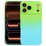 Ốp lưng điện thoại silicone TPU lỏng chuyển màu MagSafe, Dành cho iPhone 17e / 16e, Dành cho iPhone 17 Pro Max, Dành cho iPhone 17 Pro, Dành cho iPhone 17, Dành cho iPhone Air, Dành cho iPhone 16 Pro Max, Dành cho iPhone 16 Pro, Dành cho iPhone 16 Plus