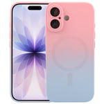 Ốp lưng điện thoại silicone TPU lỏng chuyển màu MagSafe, Dành cho iPhone 17e / 16e, Dành cho iPhone 17 Pro Max, Dành cho iPhone 17 Pro, Dành cho iPhone 17, Dành cho iPhone Air, Dành cho iPhone 16 Pro Max, Dành cho iPhone 16 Pro, Dành cho iPhone 16 Plus