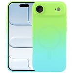 Ốp lưng điện thoại silicone TPU lỏng chuyển màu MagSafe, Dành cho iPhone 17e / 16e, Dành cho iPhone 17 Pro Max, Dành cho iPhone 17 Pro, Dành cho iPhone 17, Dành cho iPhone Air, Dành cho iPhone 16 Pro Max, Dành cho iPhone 16 Pro, Dành cho iPhone 16 Plus