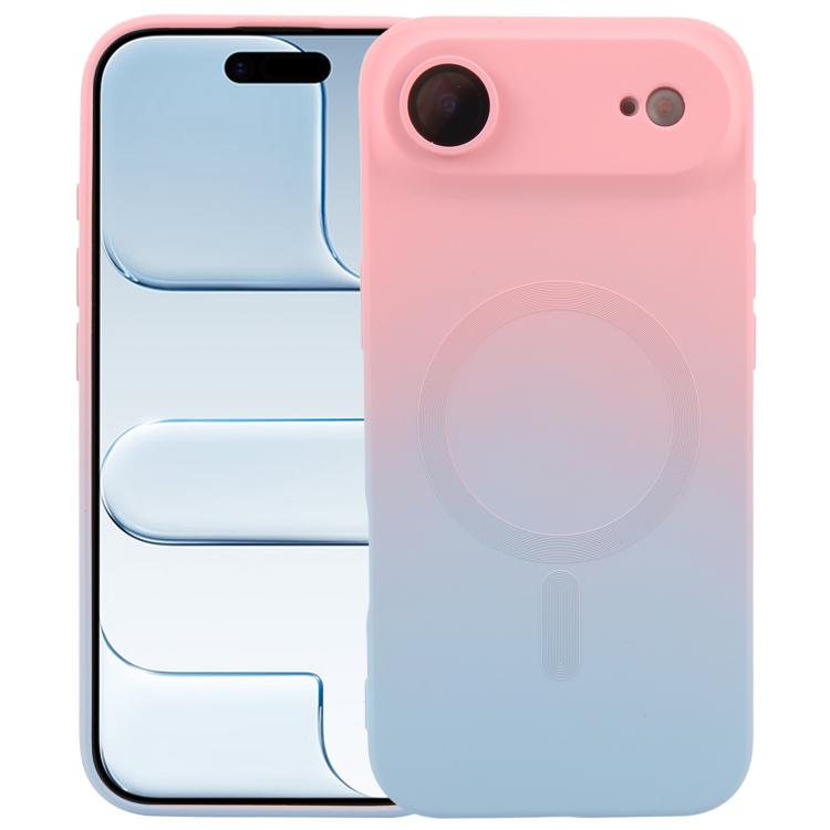 Ốp lưng điện thoại silicone TPU lỏng chuyển màu MagSafe, Dành cho iPhone 17e / 16e, Dành cho iPhone 17 Pro Max, Dành cho iPhone 17 Pro, Dành cho iPhone 17, Dành cho iPhone Air, Dành cho iPhone 16 Pro Max, Dành cho iPhone 16 Pro, Dành cho iPhone 16 Plus