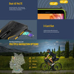 Ulefone Armor X12 Pro, điện thoại bền bỉ IP68/IP69K, màn hình 5.45 inch Android 15 MediaTek Helio G36 Octa Core, Mạng: 4G, NFC, 4GB+64GB