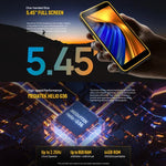 Ulefone Armor X12 Pro, điện thoại bền bỉ IP68/IP69K, màn hình 5.45 inch Android 15 MediaTek Helio G36 Octa Core, Mạng: 4G, NFC, 4GB+64GB