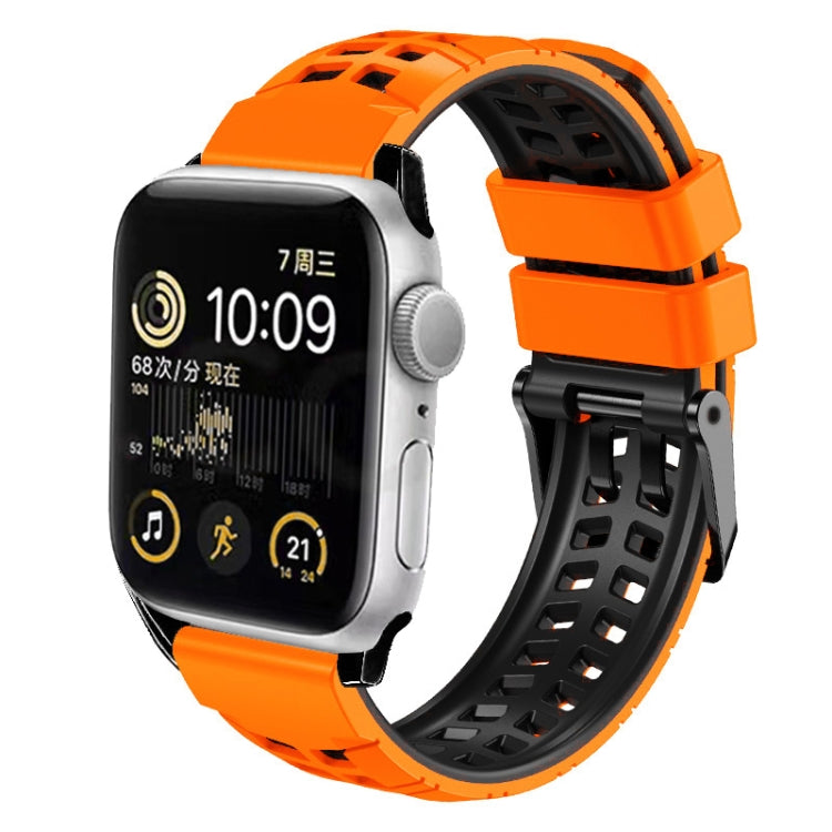 Dây đồng hồ silicone khóa đôi hàng chéo, Dành cho Apple Watch Series 4 40mm, Dành cho Apple Watch Series 3 38mm, Dành cho Apple Watch 38mm, Dành cho Apple Watch Series 3 42mm, Dành cho Apple Watch Series 2 42mm