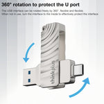 USB 3.2 + USB-C / Type-C đầu kép Lenovo Thinkplus MU232, 64GB, 128GB, 256GB