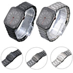 Safety Buckle Titanium Steel Watch Band, For Apple Watch Series 5 44mm, For Apple Watch Series 5 40mm, For Apple Watch Series 4 44mm, For Apple Watch 42mm, For Apple Watch Series 4 40mm, For Apple Watch 38mm, For Apple Watch Series 3 38mm              ...