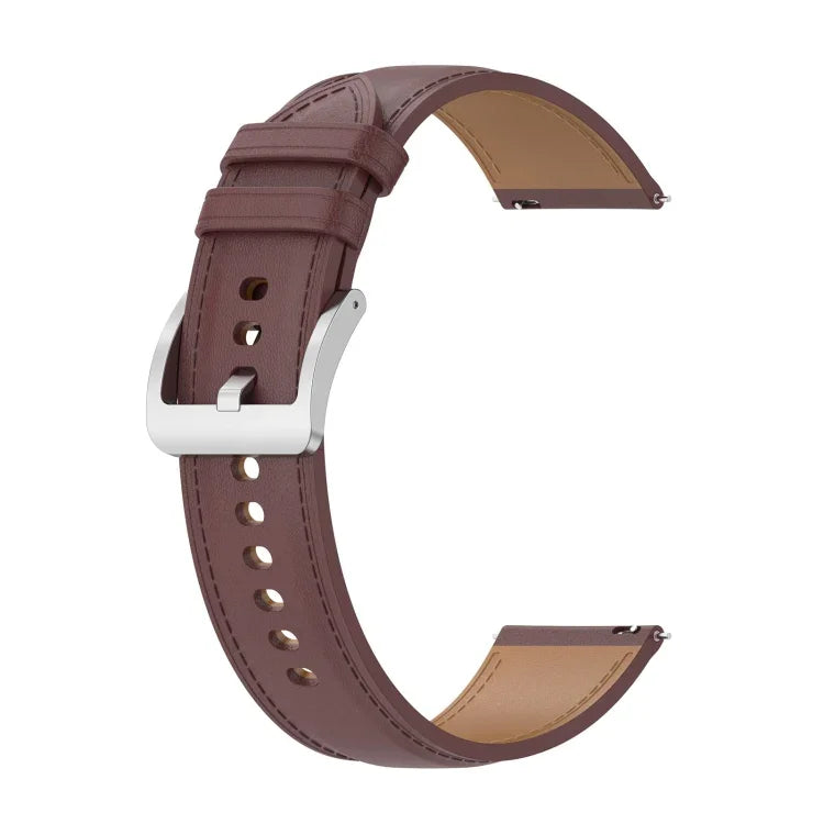 Leather Replacement Watch Band, For Samsung Galaxy Watch 6 / 6 Classic