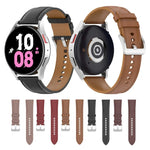 Leather Replacement Watch Band, For Samsung Galaxy Watch 6 / 6 Classic