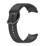 Dây đồng hồ silicone khóa cài màu trơn cho Samsung Galaxy Watch 6 / 6 Classic, cỡ L, cỡ S