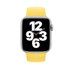 Dây đeo đồng hồ silicone đàn hồi màu trơn thay thế cho Apple Watch Series 5 & 4 40mm / 3 & 2 & 1 38mm, Kích thước: S 130mm, S 130mm, M 143mm, L 156mm