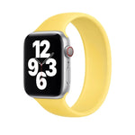 Dây đeo đồng hồ silicone đàn hồi màu trơn thay thế cho Apple Watch Series 5 & 4 44mm / 3 & 2 & 1 42mm, Kích thước: S 130mm, S 130mm, Kích thước: M 143mm, M 143mm, Kích thước: L 156mm, L 156mm