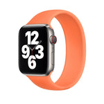 Dây đeo đồng hồ silicone đàn hồi màu trơn thay thế cho Apple Watch Series 5 & 4 44mm / 3 & 2 & 1 42mm, Kích thước: S 130mm, S 130mm, Kích thước: M 143mm, M 143mm, Kích thước: L 156mm, L 156mm