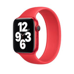 Dây đeo đồng hồ silicone đàn hồi màu trơn thay thế cho Apple Watch Series 5 & 4 44mm / 3 & 2 & 1 42mm, Kích thước: S 130mm, S 130mm, Kích thước: M 143mm, M 143mm, Kích thước: L 156mm, L 156mm