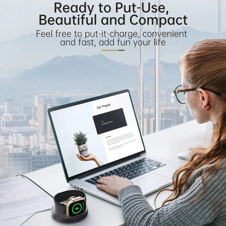 Sạc không dây gập từ tính cho Apple Watch V17A, Dành cho Apple Watch