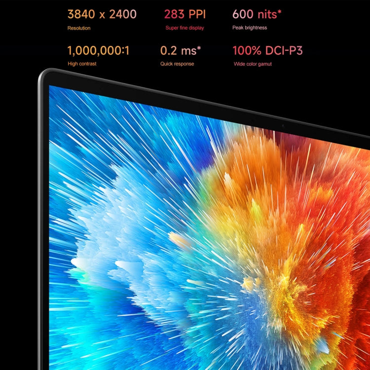 Xiaomi Book Pro 16 2022 Laptop, Màn hình cảm ứng 16 inch Windows 11 Home Phiên bản Trung Quốc, Intel thế hệ 12 Core i7-1260P RTX2050 Card đồ họa rời, i7-1260P RTX2050