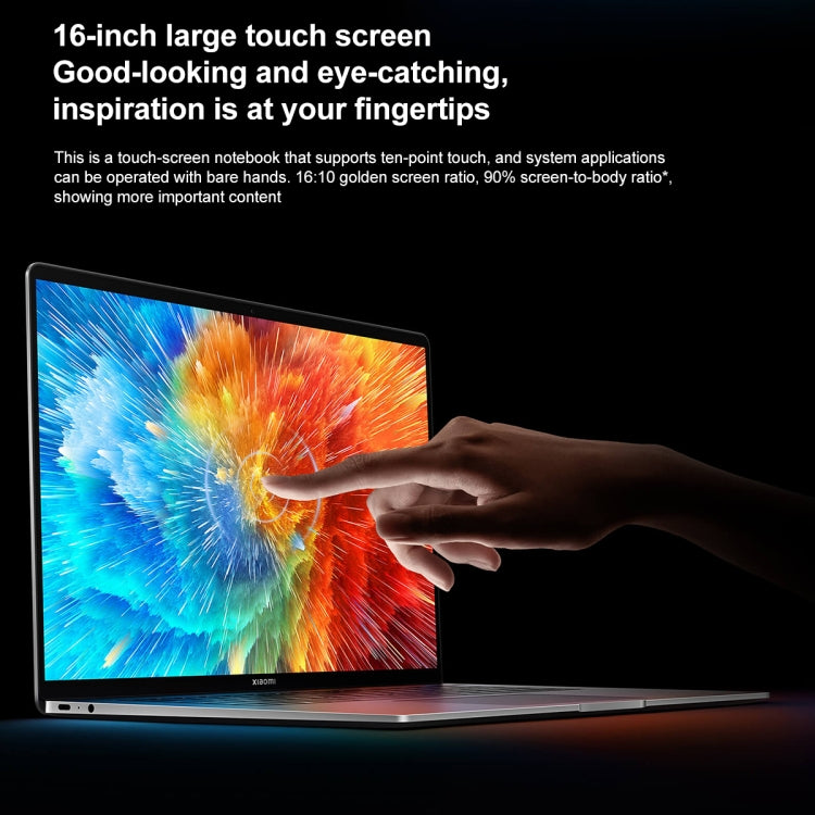 Xiaomi Book Pro 16 2022 Laptop, Màn hình cảm ứng 16 inch Windows 11 Home Phiên bản Trung Quốc, Intel thế hệ 12 Core i7-1260P RTX2050 Card đồ họa rời, i7-1260P RTX2050