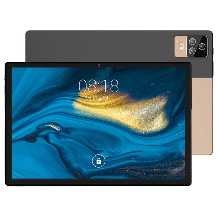 Máy tính bảng BDF P70 4G LTE 10.1 inch, Android 12 MTK6762 tám nhân, Hỗ trợ SIM kép, phích cắm EU, 8GB+256GB