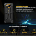 Ulefone Armor X13, điện thoại bền bỉ IP68/IP69K, màn hình 6.52 inch Android 15 MediaTek Helio G36 Octa Core, Mạng: 4G, NFC, OTG, 6GB+64GB