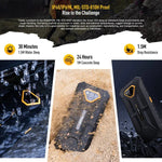 Ulefone Armor X13, điện thoại bền bỉ IP68/IP69K, màn hình 6.52 inch Android 15 MediaTek Helio G36 Octa Core, Mạng: 4G, NFC, OTG, 6GB+64GB