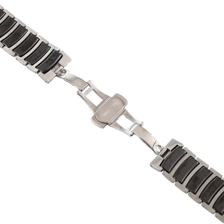 Dây đồng hồ thép gốm, dành cho Apple Watch Series 8&7 41mm / SE 2&6&SE&5&4 40mm / 3&2&1 38mm, dành cho Apple Watch Series 7 45mm / 6 & SE & 5 & 4 44mm / 3 & 2 & 1 42mm, dành cho Apple Watch Series 7 41mm / 6 & SE & 5 & 4 40mm / 3 & 2 & 1 38mm