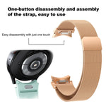 Dây đồng hồ kim loại Milanese, cho Samsung Galaxy Watch 6