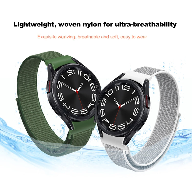 Dây đồng hồ vòng nylon dệt, Dành cho Samsung Galaxy Watch 7 / 6