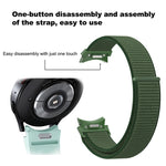 Dây đồng hồ vòng nylon dệt, Dành cho Samsung Galaxy Watch 7 / 6
