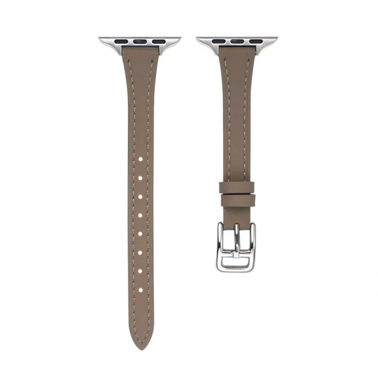 Dây đồng hồ Da thật mảnh hình chữ T, Dành cho Apple Watch Series 2 42mm, Dành cho Apple Watch 2 38mm, Dành cho Apple Watch 42mm, Dành cho Apple Watch 38mm
