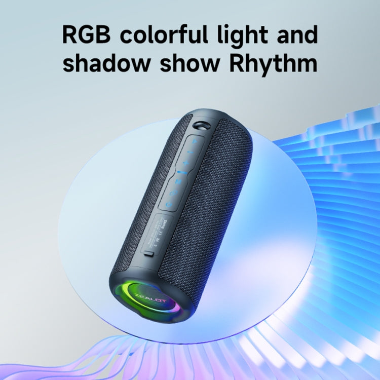 Loa Bluetooth không dây ngoài trời Zealot S49 Pro 20W có đèn RGB, S49 Pro