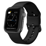 Pin Buckle Silicone Watch Band, For Apple Watch SE 40mm