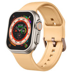 Dây đồng hồ silicone khóa chốt, dành cho Apple Watch Ultra 2 49mm