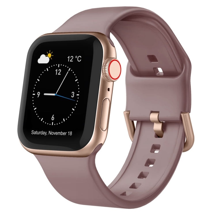 Dây đồng hồ silicone khóa chốt, dành cho Apple Watch Series 9 41mm
