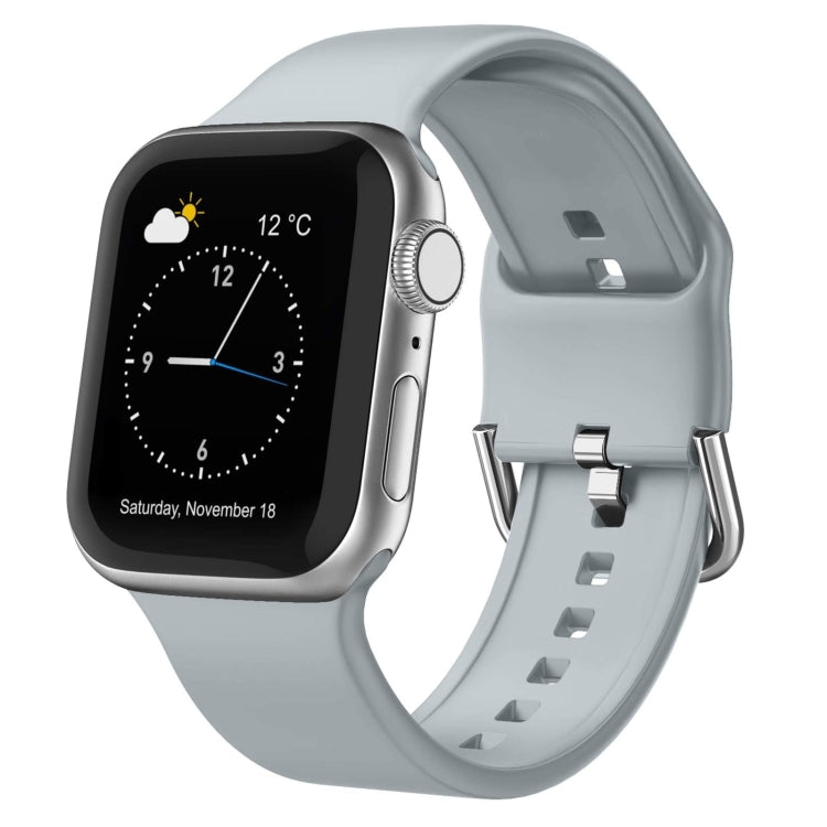 Dây đồng hồ silicone khóa chốt, dành cho Apple Watch SE 2023 40mm